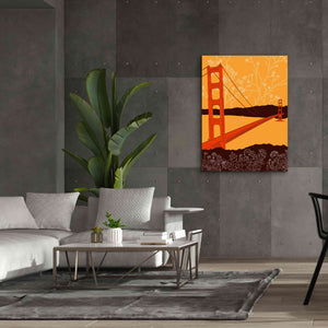 'Golden Gate Bridge - Headlands' by Shane Donahue, Giclee Canvas Wall Art,40 x 54