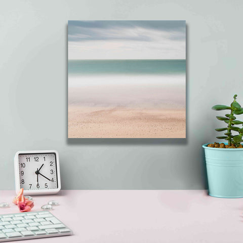 Image of 'Beach Sea Sky' by Wilco Dragt, Giclee Canvas Wall Art,12 x 12