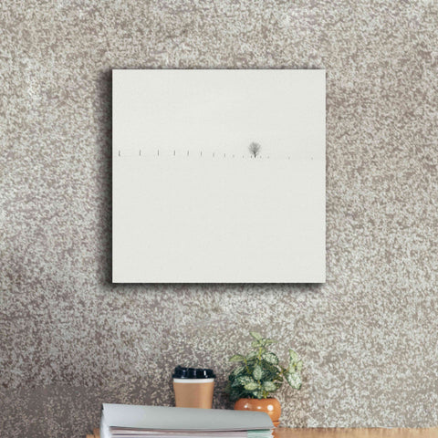 Image of 'Frozen Landscape' by Wilco Dragt, Giclee Canvas Wall Art,18 x 18