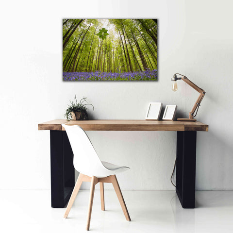 Image of 'Hallerbos' by Wilco Dragt, Giclee Canvas Wall Art,40 x 26