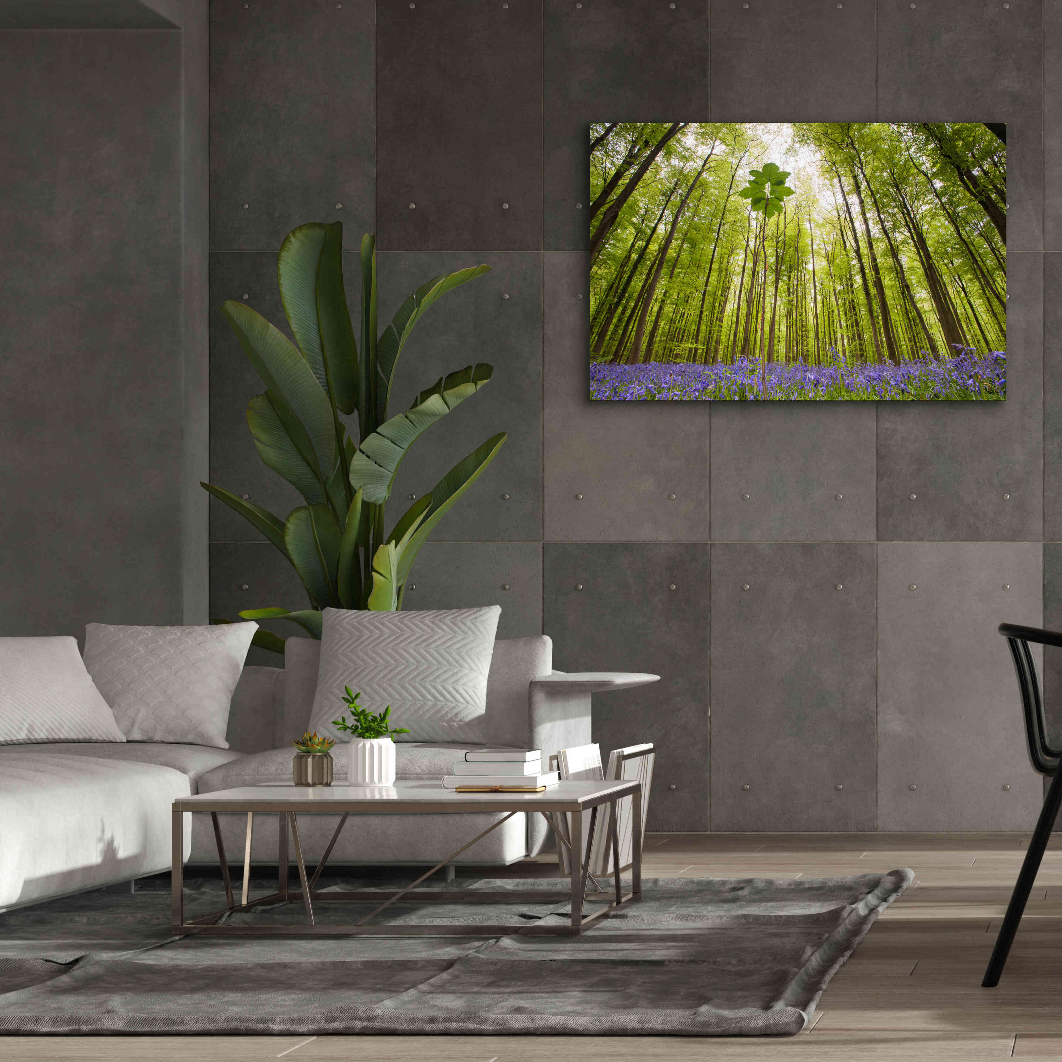 'Hallerbos' by Wilco Dragt, Giclee Canvas Wall Art,60 x 40