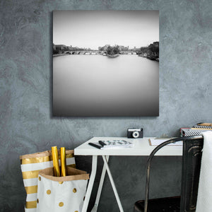 'Ile de la Cite' by Wilco Dragt, Giclee Canvas Wall Art,26 x 26