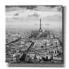 'La Tour Eiffel et La Defense' by Wilco Dragt, Giclee Canvas Wall Art