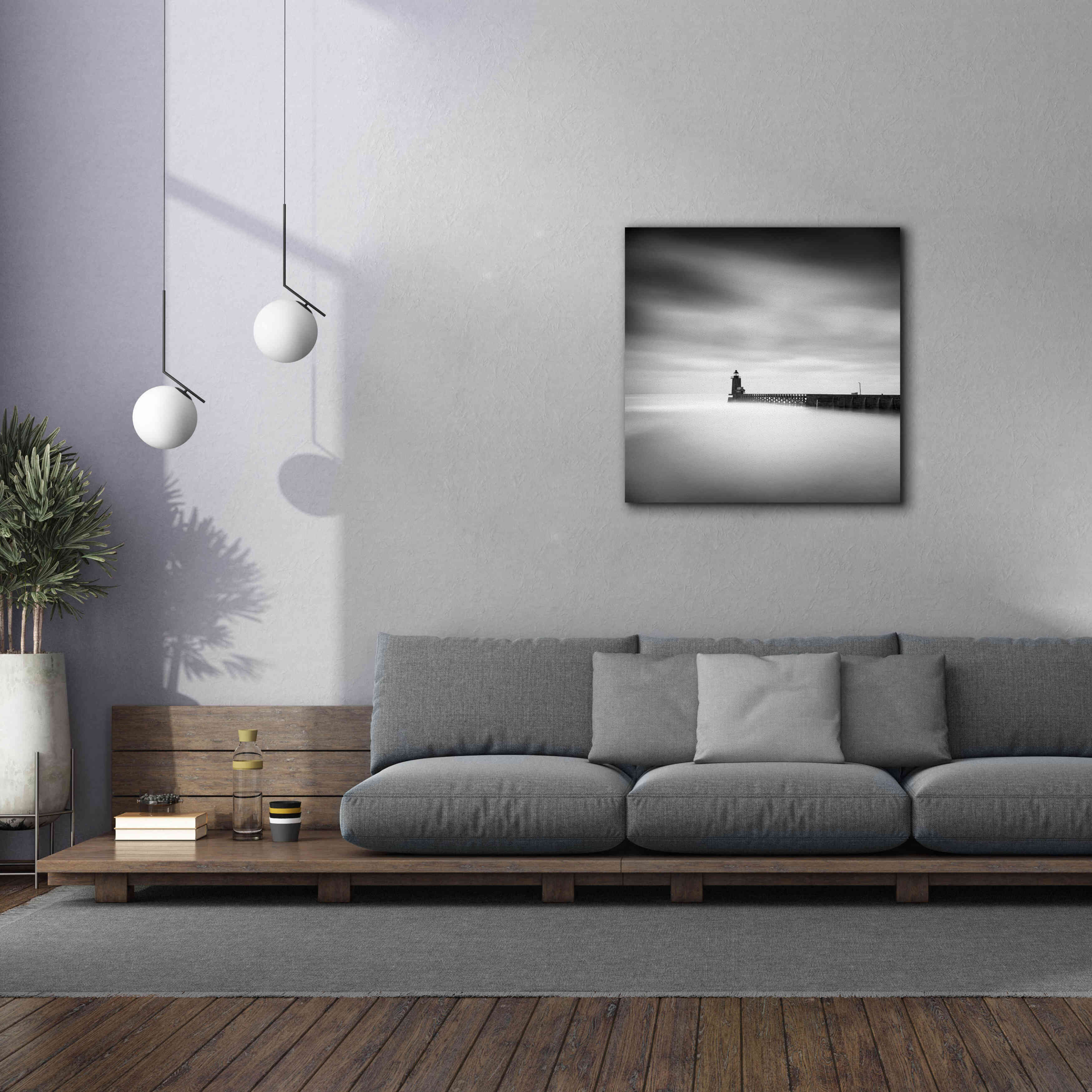 'Le Phare' by Wilco Dragt, Giclee Canvas Wall Art,37 x 37