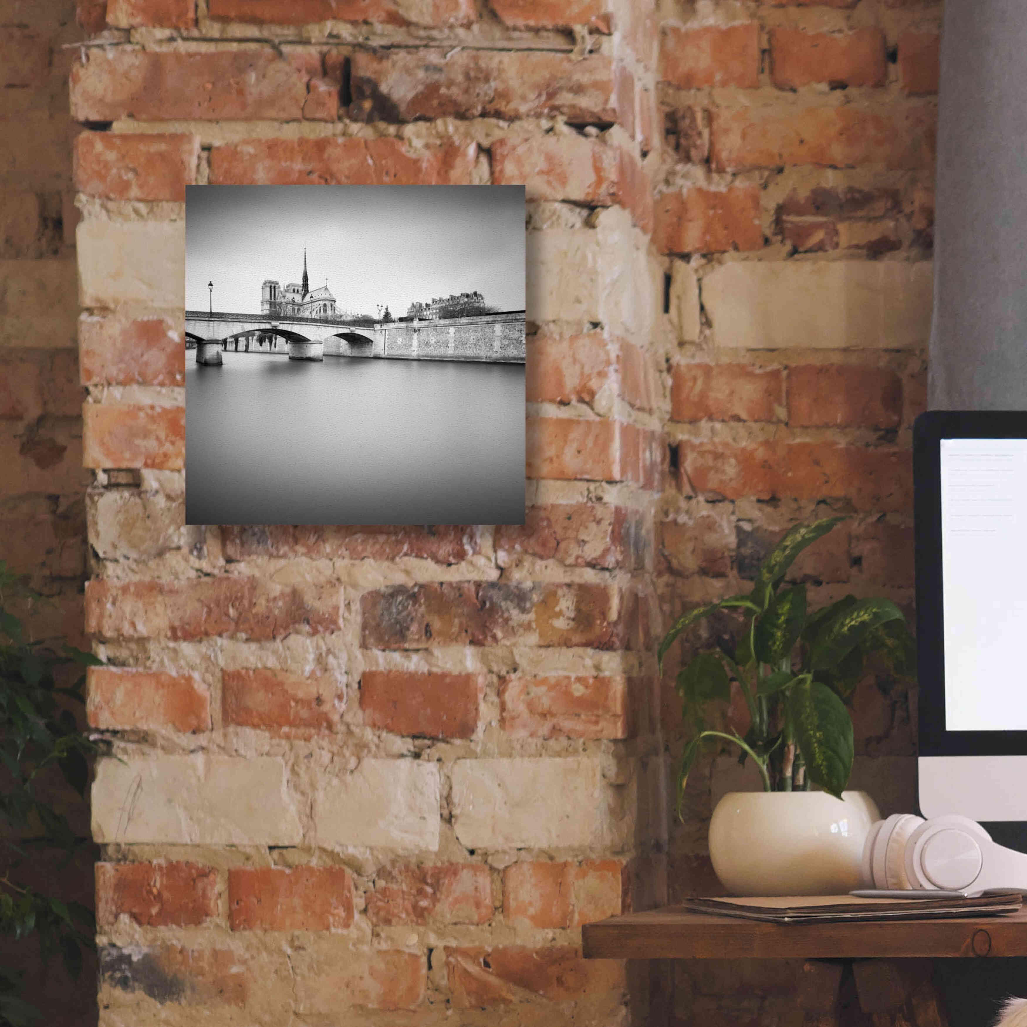 'Notre Dame I' by Wilco Dragt, Giclee Canvas Wall Art,12 x 12