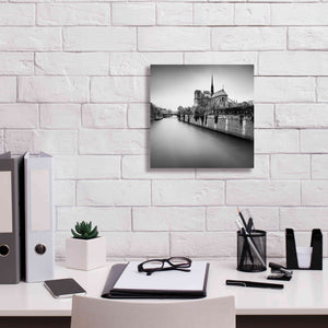 'Notre Dame II' by Wilco Dragt, Giclee Canvas Wall Art,12 x 12