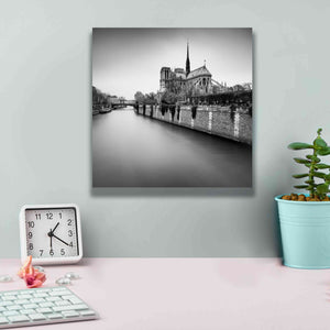 'Notre Dame II' by Wilco Dragt, Giclee Canvas Wall Art,12 x 12