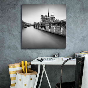 'Notre Dame II' by Wilco Dragt, Giclee Canvas Wall Art,26 x 26