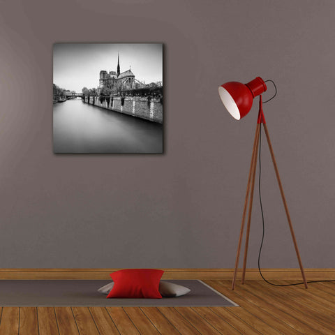 Image of 'Notre Dame II' by Wilco Dragt, Giclee Canvas Wall Art,26 x 26