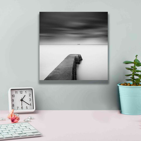 Image of 'The Jetty-Study #1' by Wilco Dragt, Giclee Canvas Wall Art,12 x 12