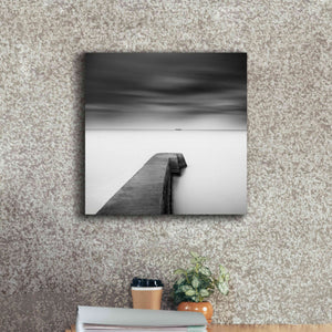 'The Jetty-Study #1' by Wilco Dragt, Giclee Canvas Wall Art,18 x 18