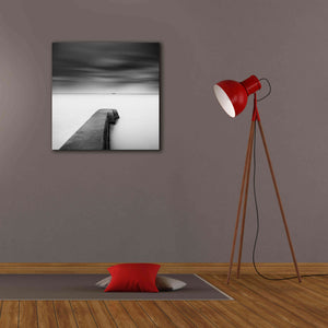 'The Jetty-Study #1' by Wilco Dragt, Giclee Canvas Wall Art,26 x 26