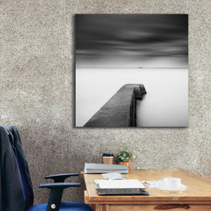 'The Jetty-Study #1' by Wilco Dragt, Giclee Canvas Wall Art,37 x 37