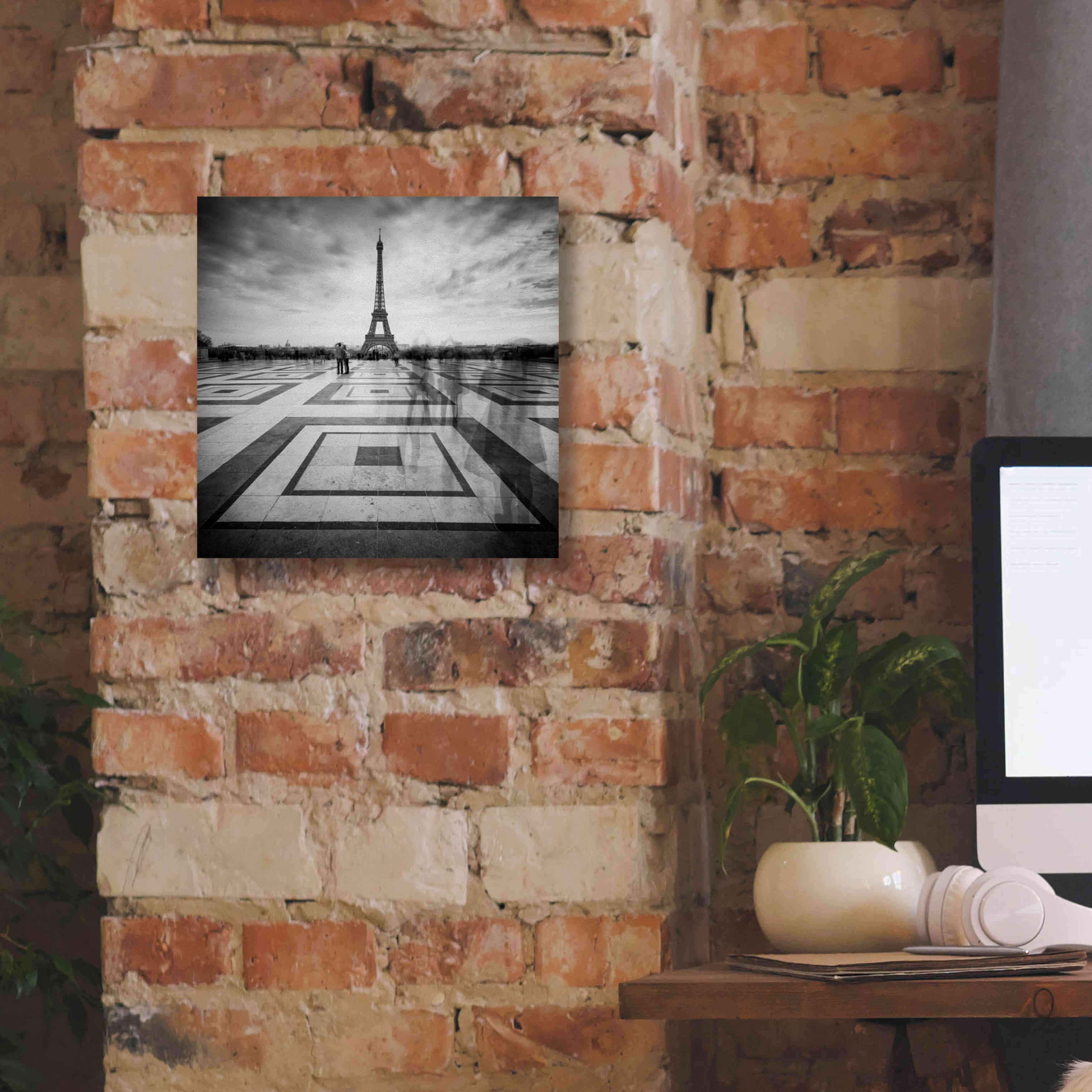 'Tourists' by Wilco Dragt, Giclee Canvas Wall Art,12 x 12