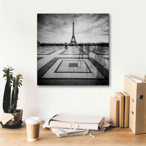 'Tourists' by Wilco Dragt, Giclee Canvas Wall Art,18 x 18