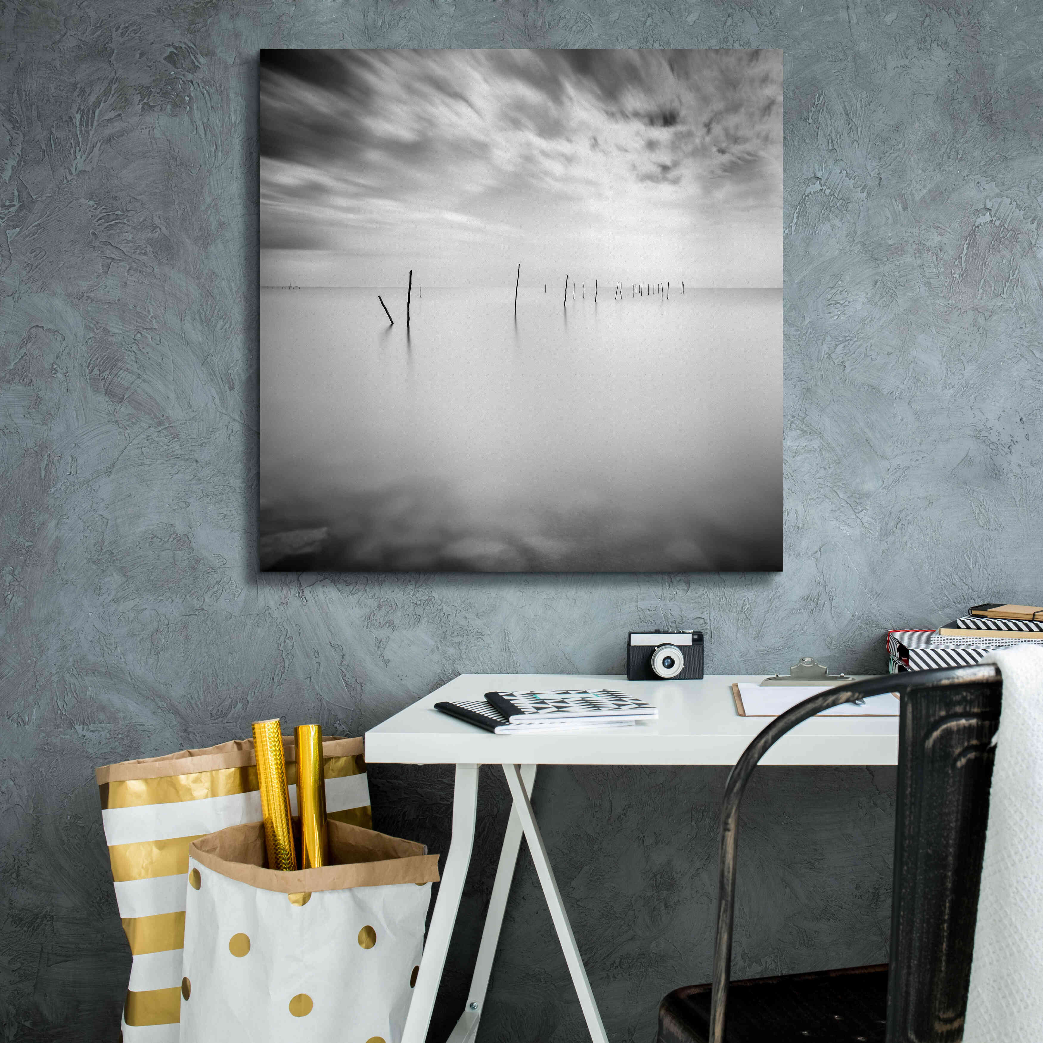 'Twenty Two Sticks' by Wilco Dragt, Giclee Canvas Wall Art,26 x 26