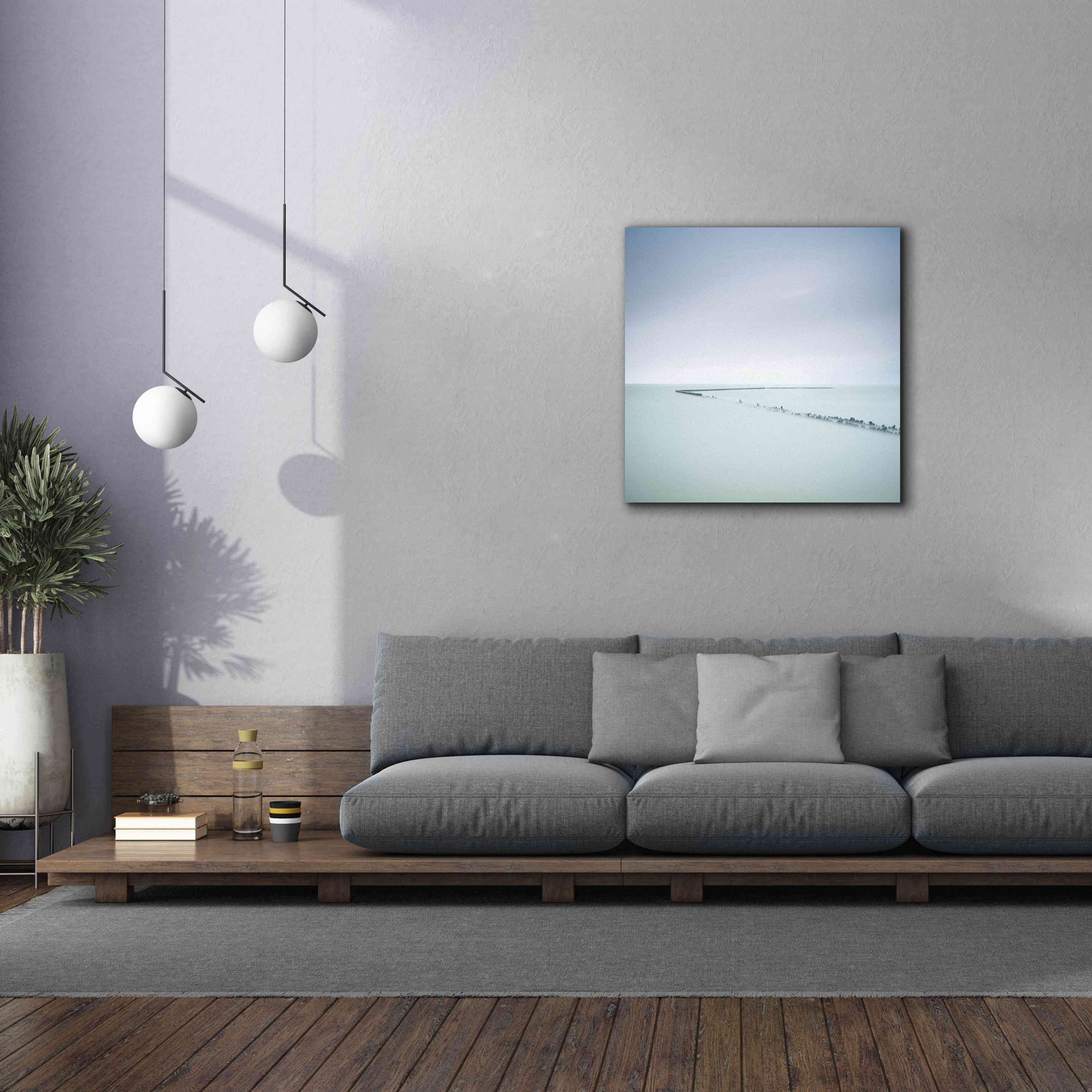 'When Time Has Passed' by Wilco Dragt, Giclee Canvas Wall Art,37 x 37