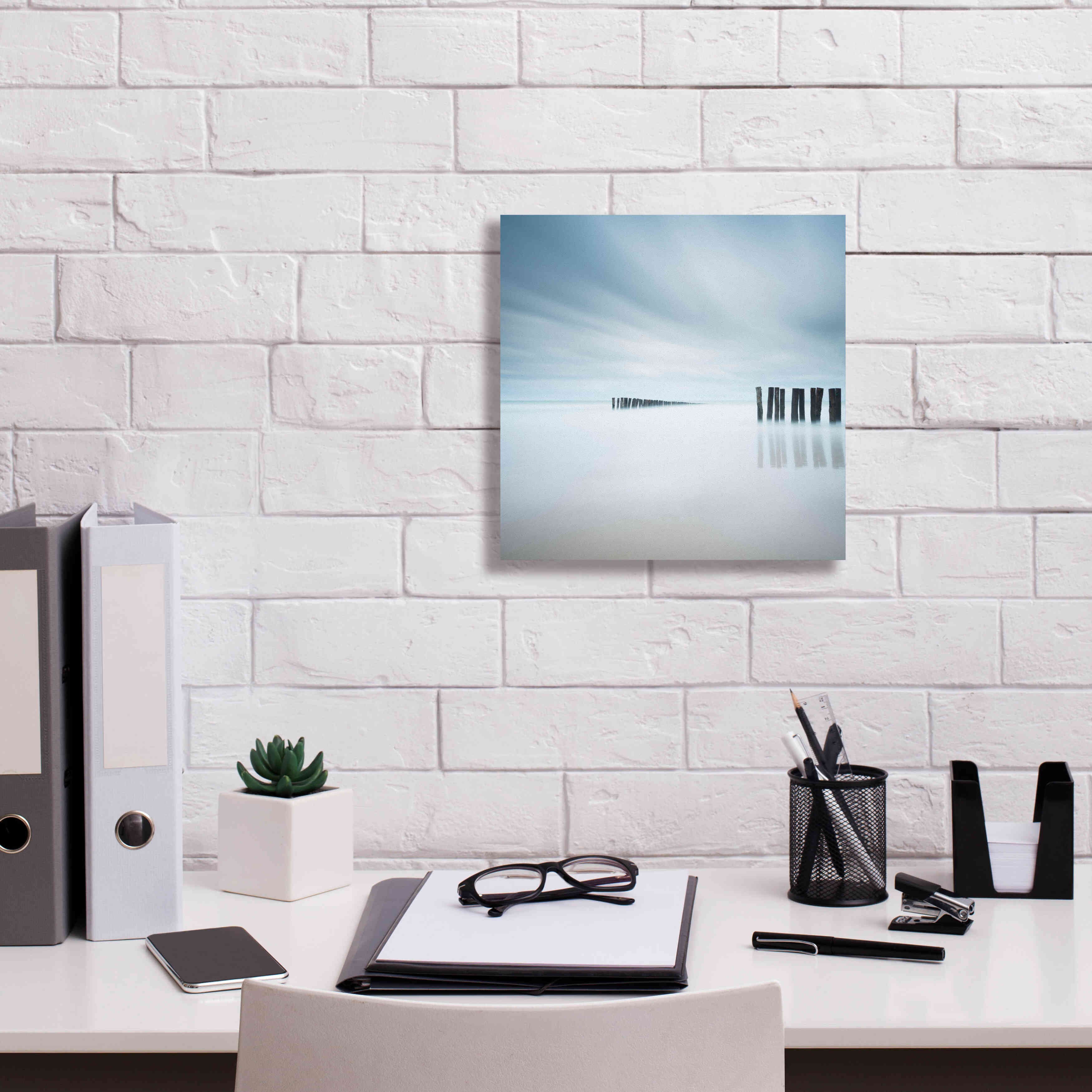 'Whispering' by Wilco Dragt, Giclee Canvas Wall Art,12 x 12
