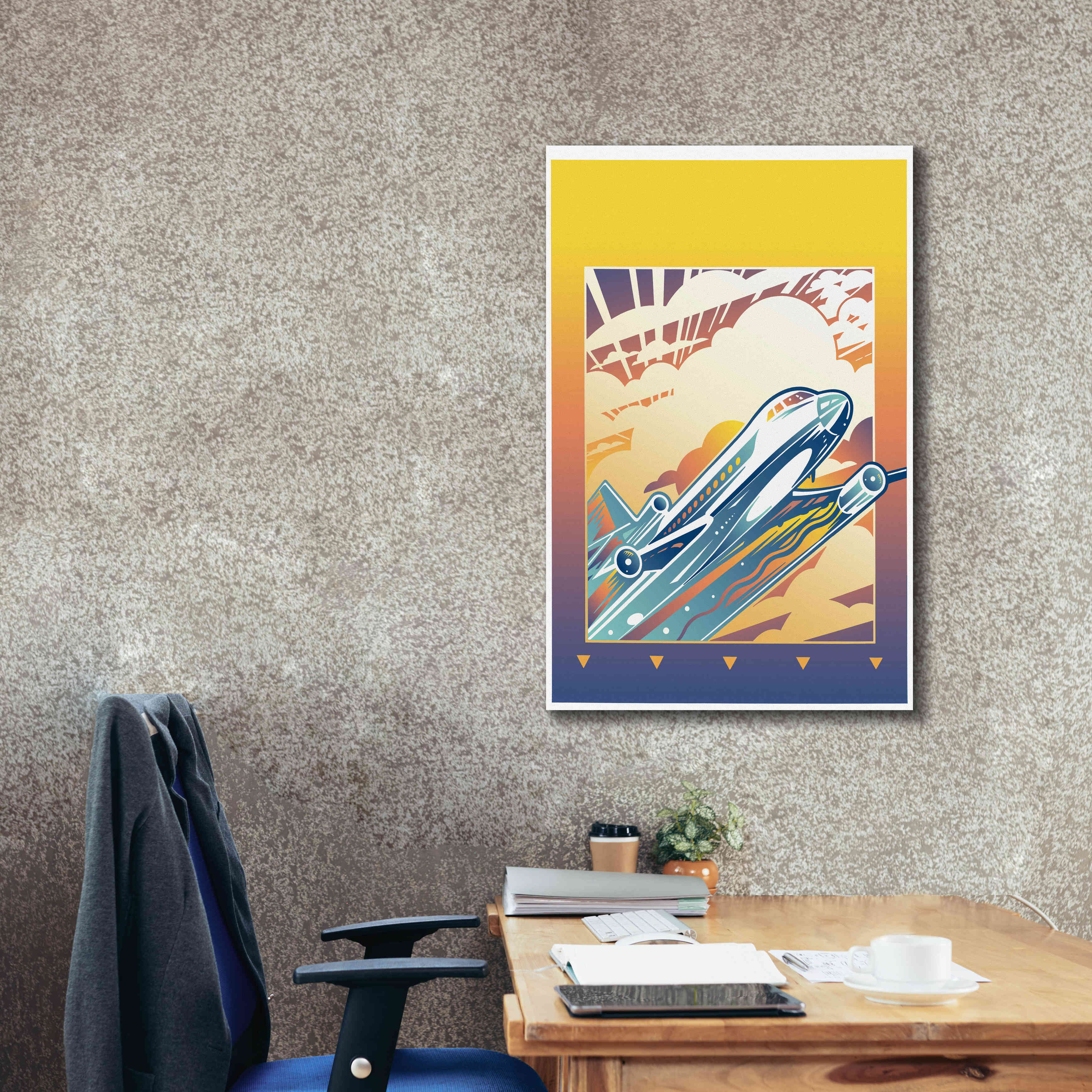 'Airlift' by David Chestnutt, Giclee Canvas Wall Art,26 x 40