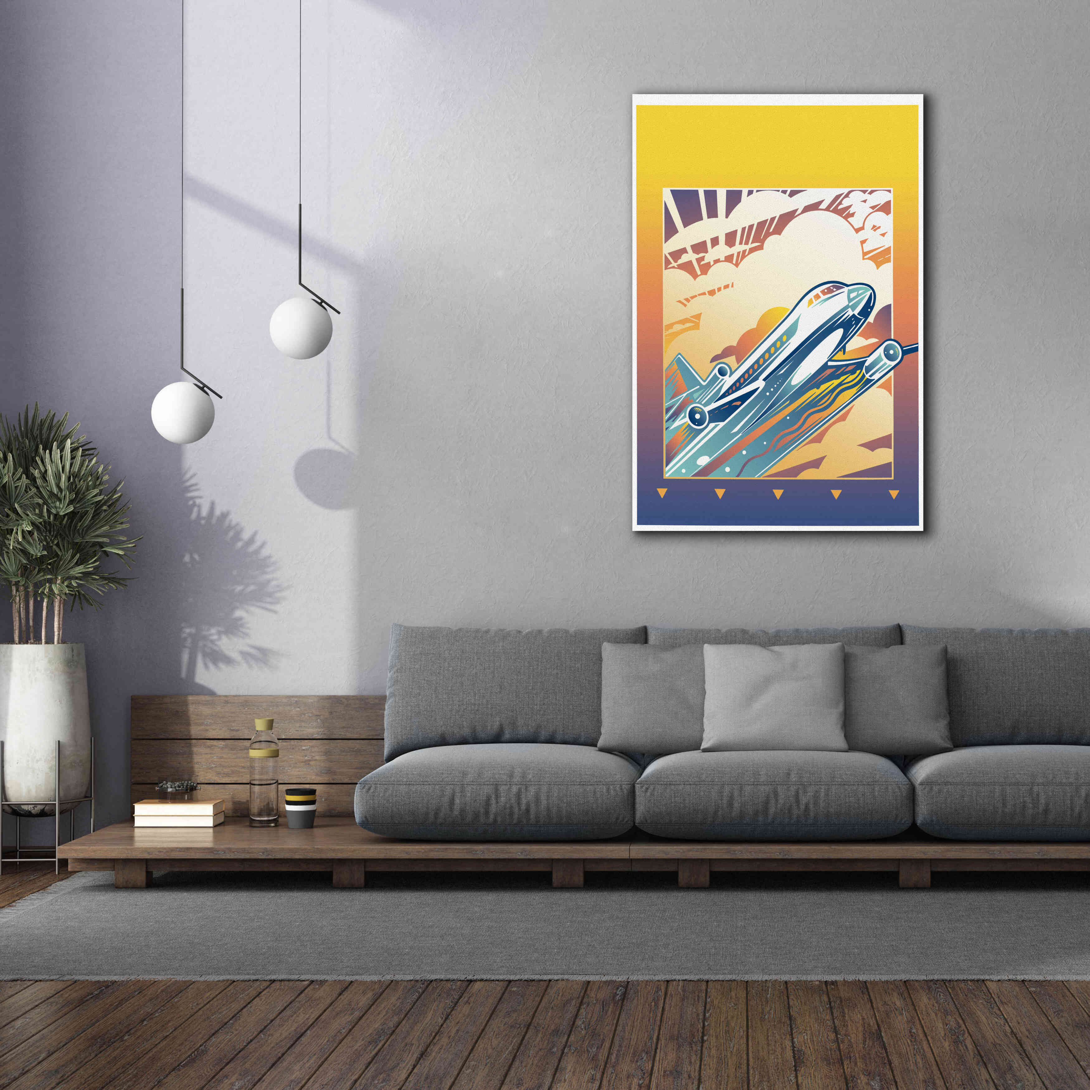 'Airlift' by David Chestnutt, Giclee Canvas Wall Art,40 x 60
