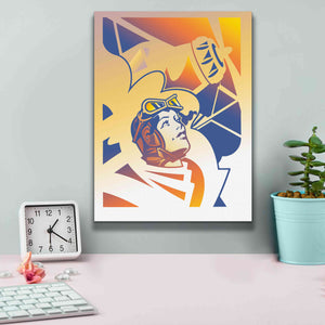 'Amelia Erhart' by David Chestnutt, Giclee Canvas Wall Art,12 x 16