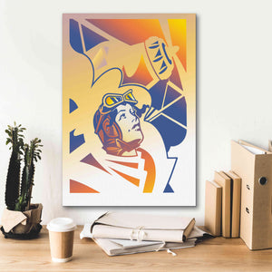 'Amelia Erhart' by David Chestnutt, Giclee Canvas Wall Art,18 x 26