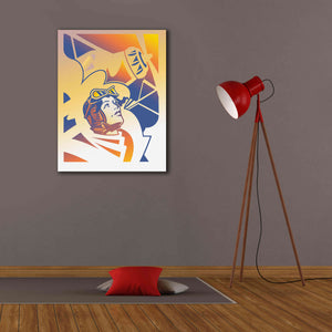 'Amelia Erhart' by David Chestnutt, Giclee Canvas Wall Art,26 x 34