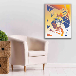 'Amelia Erhart' by David Chestnutt, Giclee Canvas Wall Art,26 x 34
