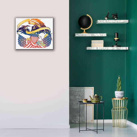Image of 'American Eagle' by David Chestnutt, Giclee Canvas Wall Art,24 x 20