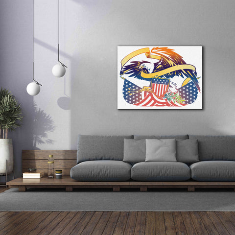 Image of 'American Eagle' by David Chestnutt, Giclee Canvas Wall Art,54 x 40