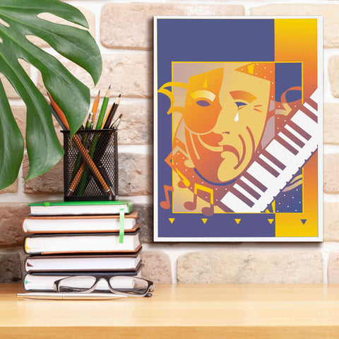 Image of 'Arts And Music' by David Chestnutt, Giclee Canvas Wall Art,12 x 16