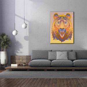 'Bear' by David Chestnutt, Giclee Canvas Wall Art,40 x 54