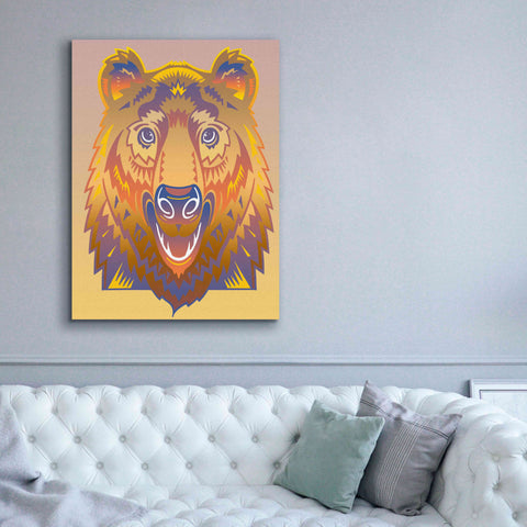 Image of 'Bear' by David Chestnutt, Giclee Canvas Wall Art,40 x 54