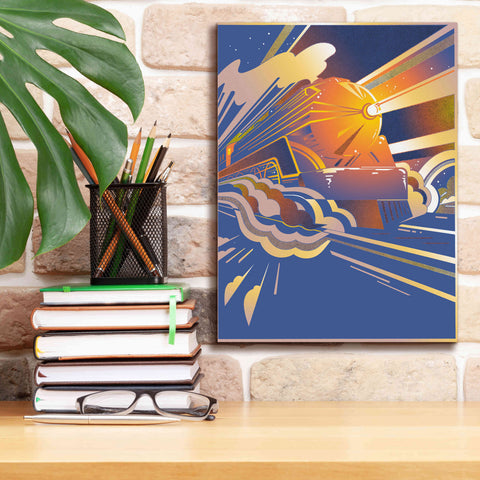 Image of 'Bullet Train' by David Chestnutt, Giclee Canvas Wall Art,12 x 16