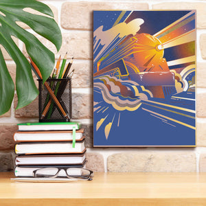 'Bullet Train' by David Chestnutt, Giclee Canvas Wall Art,12 x 16