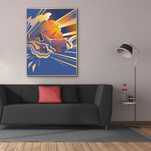 'Bullet Train' by David Chestnutt, Giclee Canvas Wall Art,40 x 54