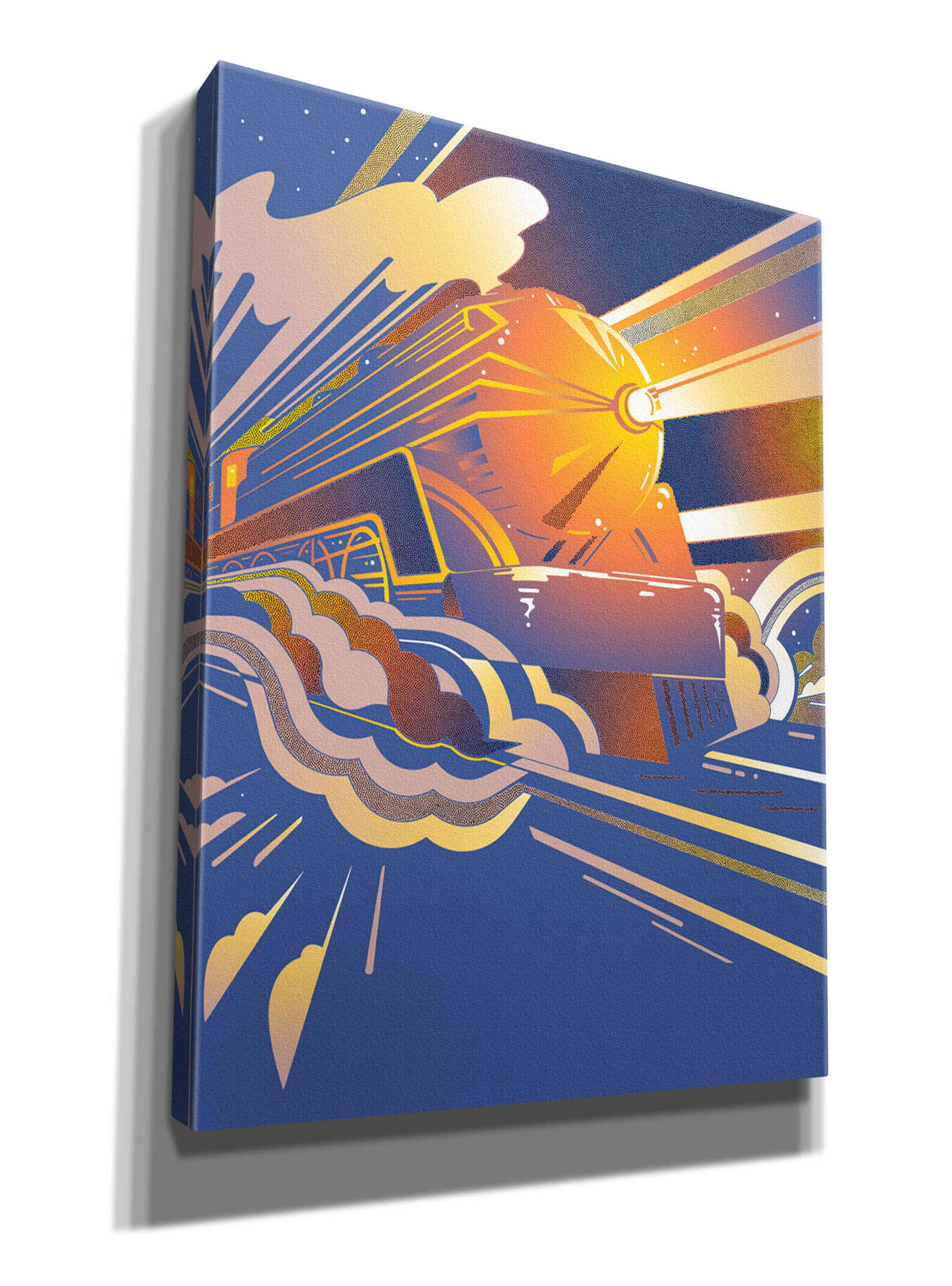 'Bullet Train' by David Chestnutt, Giclee Canvas Wall Art