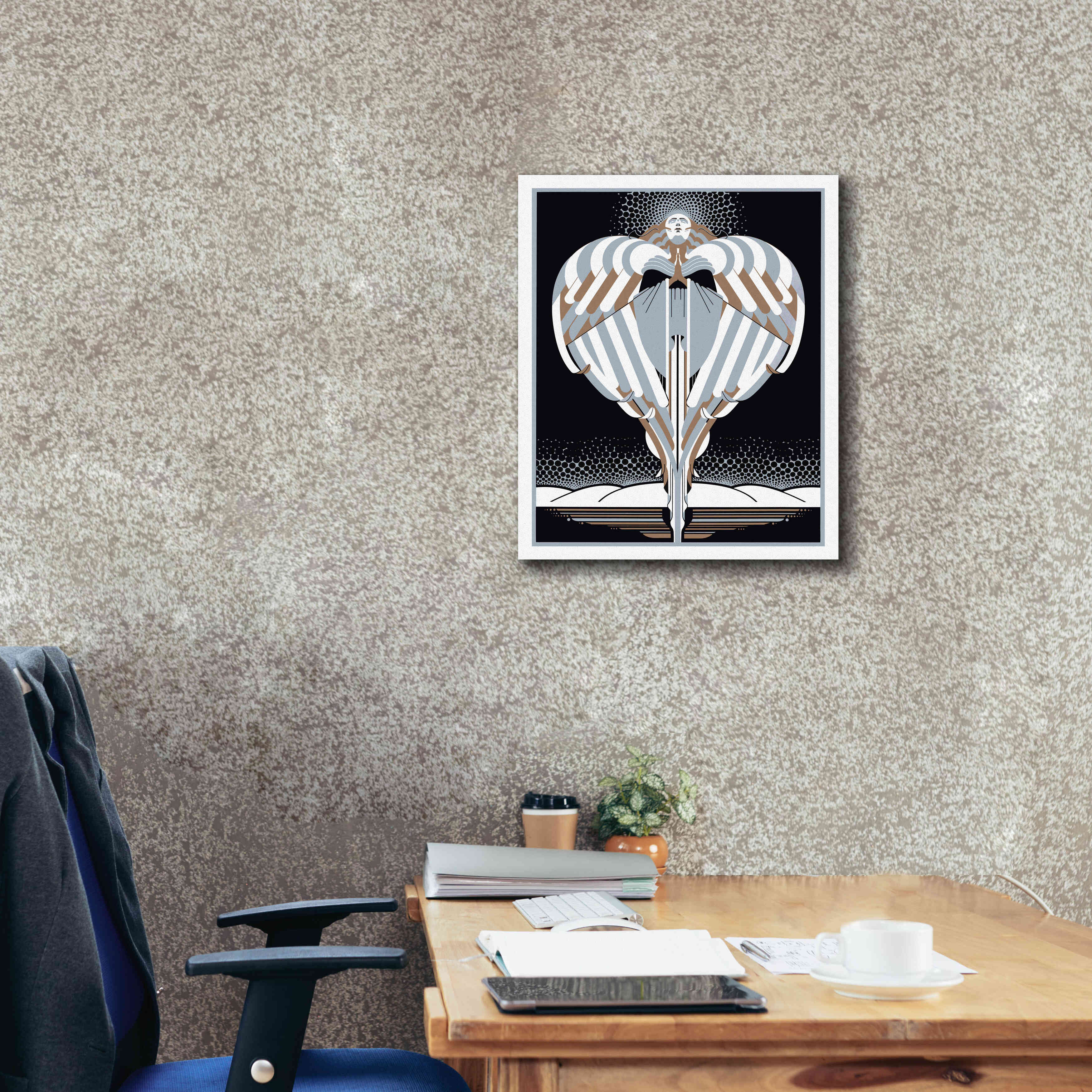 'Christmas Angel' by David Chestnutt, Giclee Canvas Wall Art,20 x 24
