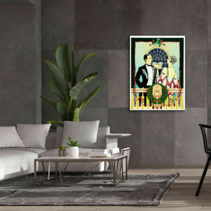 'Christmas Toast' by David Chestnutt, Giclee Canvas Wall Art,40 x 54
