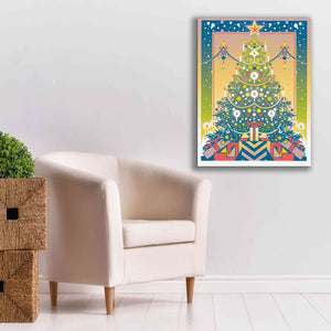 'Christmas Tree' by David Chestnutt, Giclee Canvas Wall Art,26 x 34