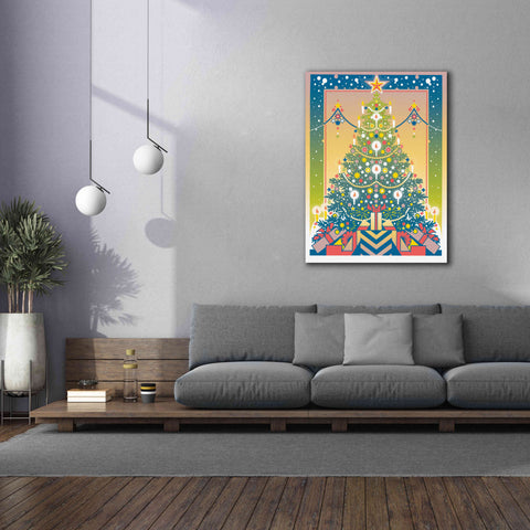 Image of 'Christmas Tree' by David Chestnutt, Giclee Canvas Wall Art,40 x 54