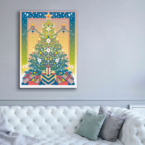 Image of 'Christmas Tree' by David Chestnutt, Giclee Canvas Wall Art,40 x 54