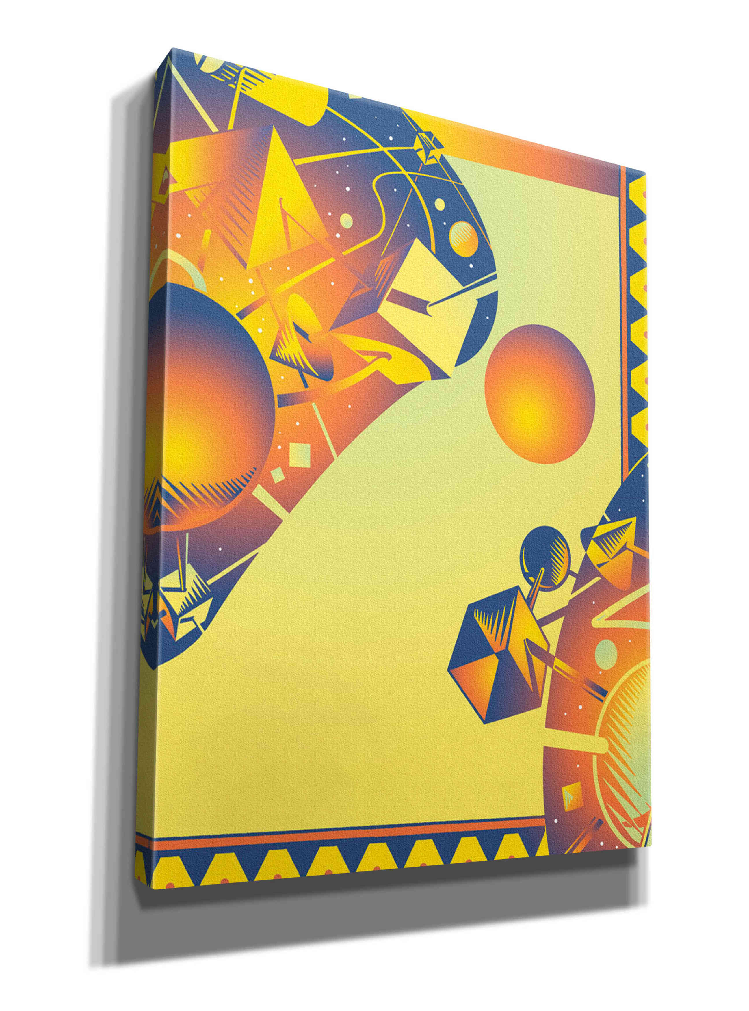 'Cyber Space' by David Chestnutt, Giclee Canvas Wall Art