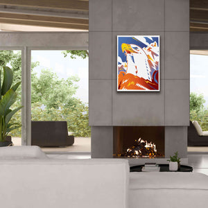 'Eagle' by David Chestnutt, Giclee Canvas Wall Art,26 x 34