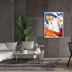 'Eagle' by David Chestnutt, Giclee Canvas Wall Art,40 x 54