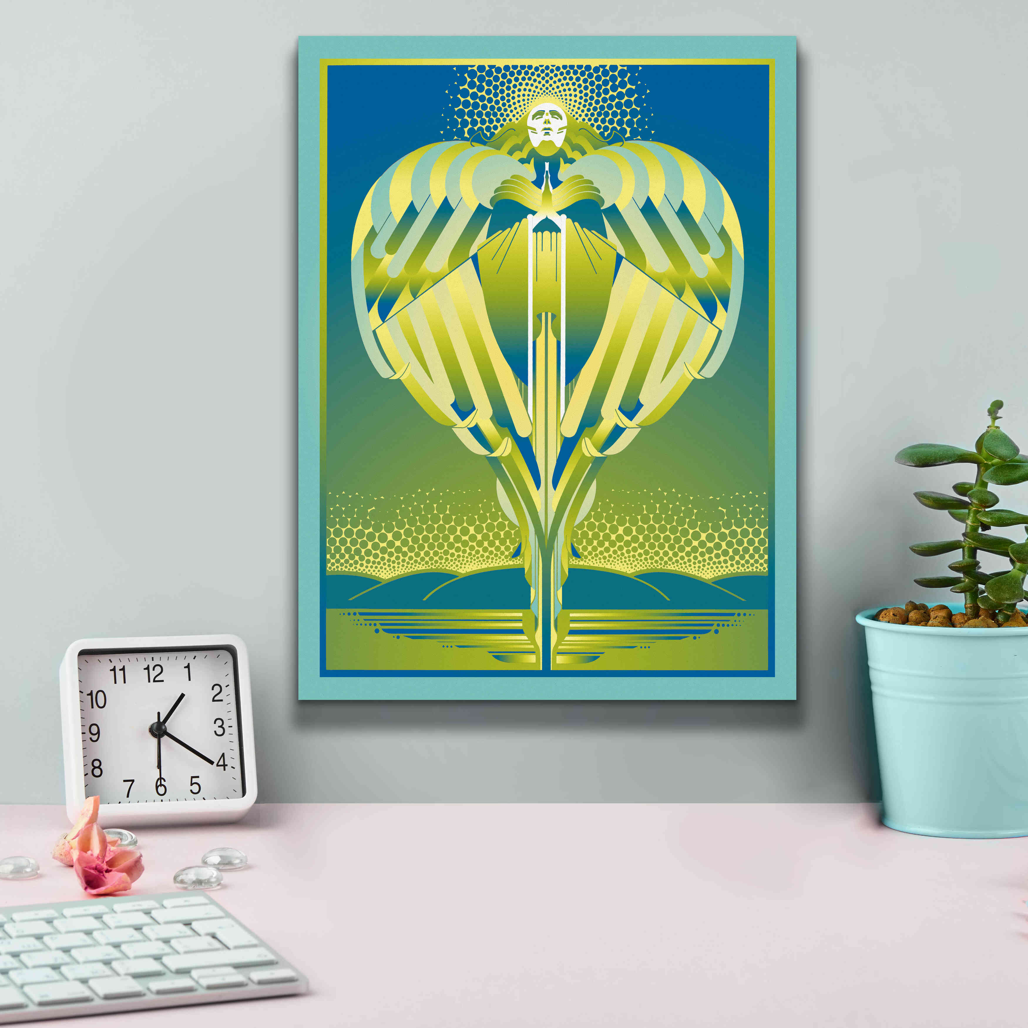 'Earth Angel' by David Chestnutt, Giclee Canvas Wall Art,12 x 16