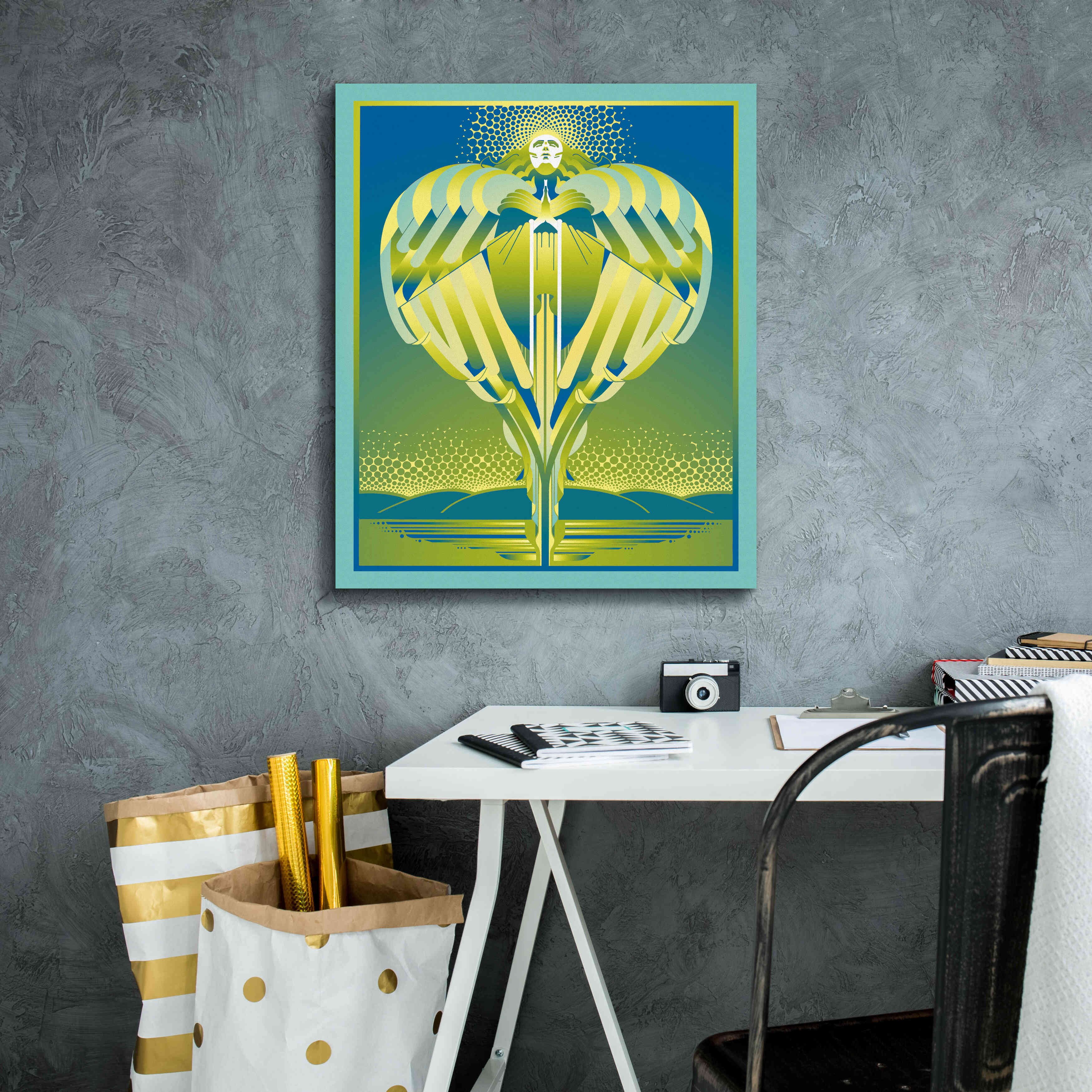'Earth Angel' by David Chestnutt, Giclee Canvas Wall Art,20 x 24