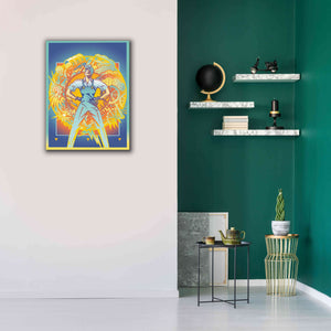 'Environmental Rosie' by David Chestnutt, Giclee Canvas Wall Art,26 x 34