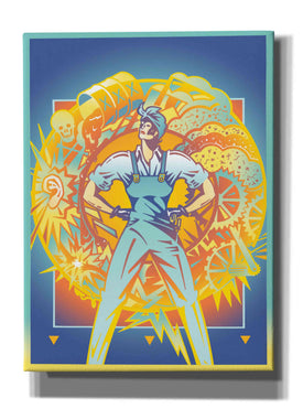 'Environmental Rosie' by David Chestnutt, Giclee Canvas Wall Art