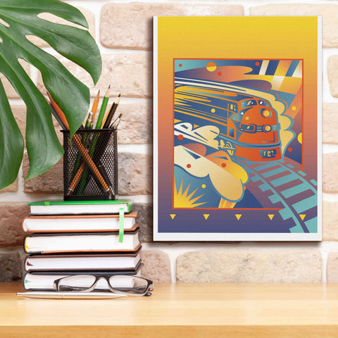 Image of 'Express' by David Chestnutt, Giclee Canvas Wall Art,12 x 16